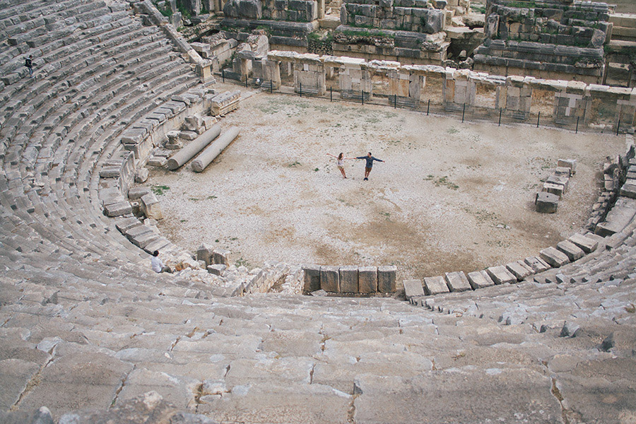 древний амфитеатр